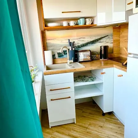 Sea View 5 Min Od Morza 格但斯克