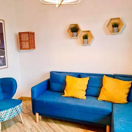 公寓 Sea View 5 Min Od Morza